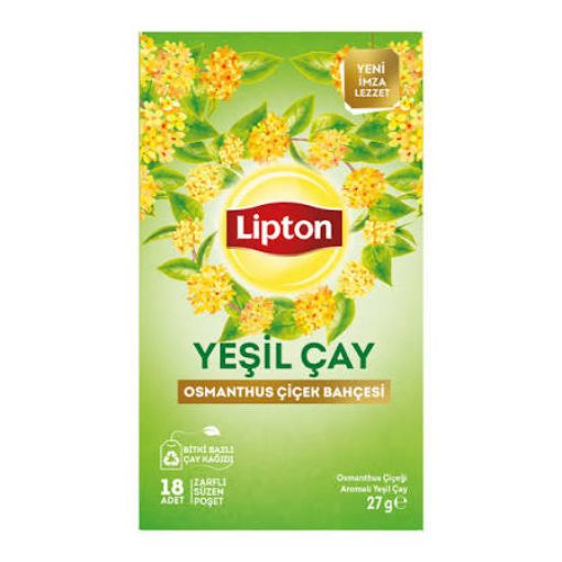 Picture of Lipton Green Tea Osmanthus Flower Garden 18 Pcs