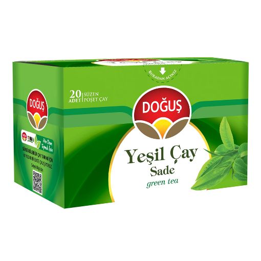 Picture of Dogus Plain Green Tea (20 Tea Bags)