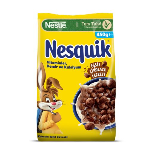 Picture of Nestle Nesquik Unique Chocolate Taste with Vitamins, Iron, and Calcium 450g