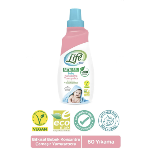 Picture of Life by Fakir Baby 100% Plant-Based Concentrated Fabric Softener 1500 ml (60 washes)
