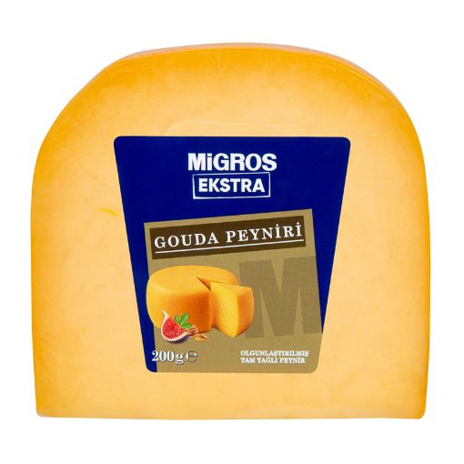 Picture of Migros Extra Gouda Aged Full Fat Cheese 200g