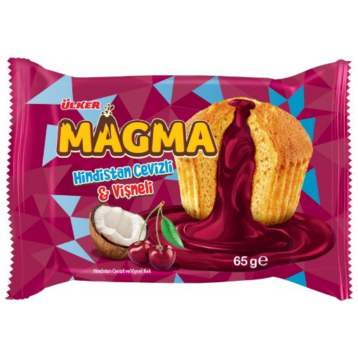 Picture of Ulker Magma Coconut & Sour Cherry 65g