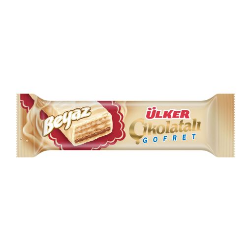Picture of Ulker White Chocolate Hazelnut Cream Wafer 35g