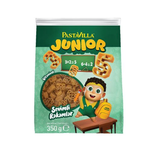 Picture of  Pastavilla Cute Numbers Pasta 350g